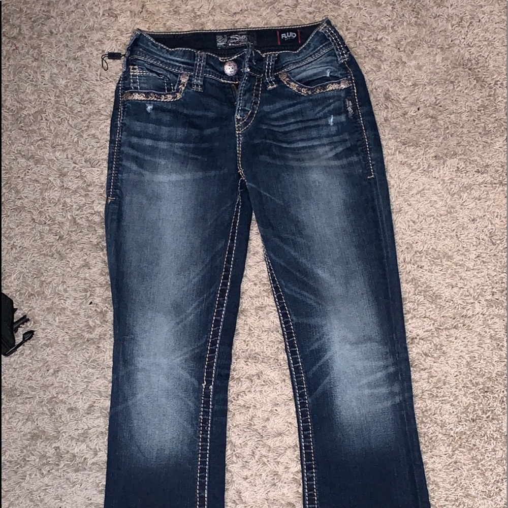 size 25 silver jeans
